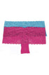 Shirley Of Hollywood Soh 59 Stretch Lace Boy Short Pink